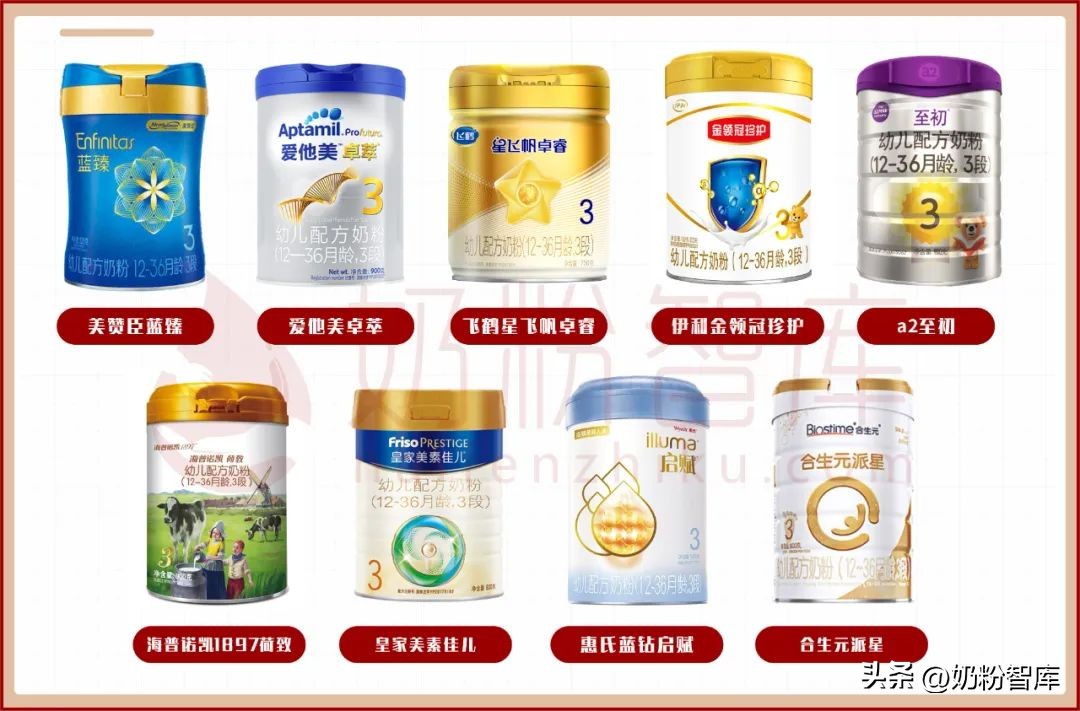 配方全的十大品牌奶粉,教你们如何选择一款好奶粉