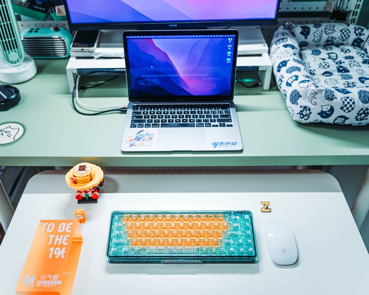 洛斐元气橙键盘,洛斐迷雾机械键盘