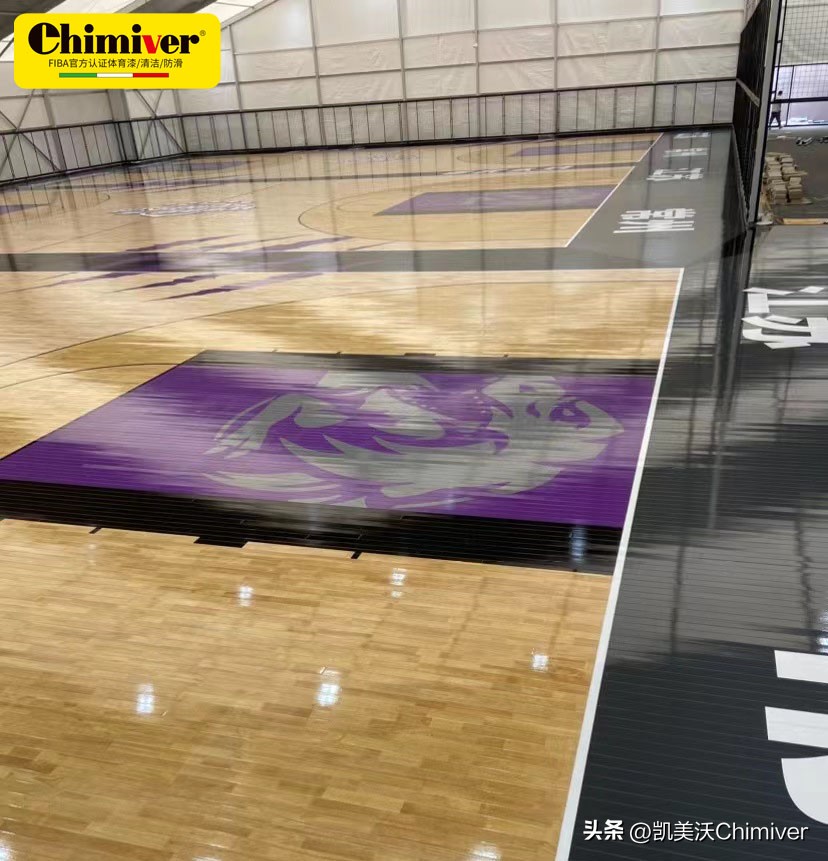 篮球场地板设计,篮球馆木地板配色设计