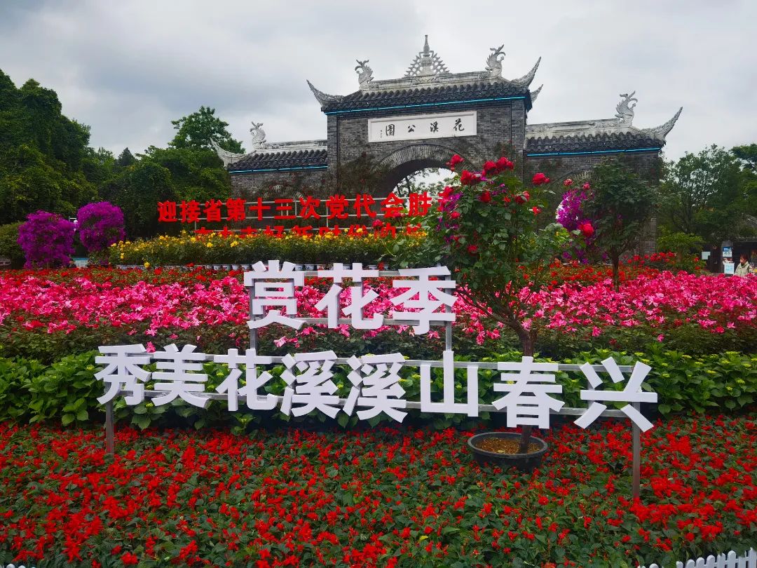 必去的花溪公园,假期余额不足游玩依旧火热