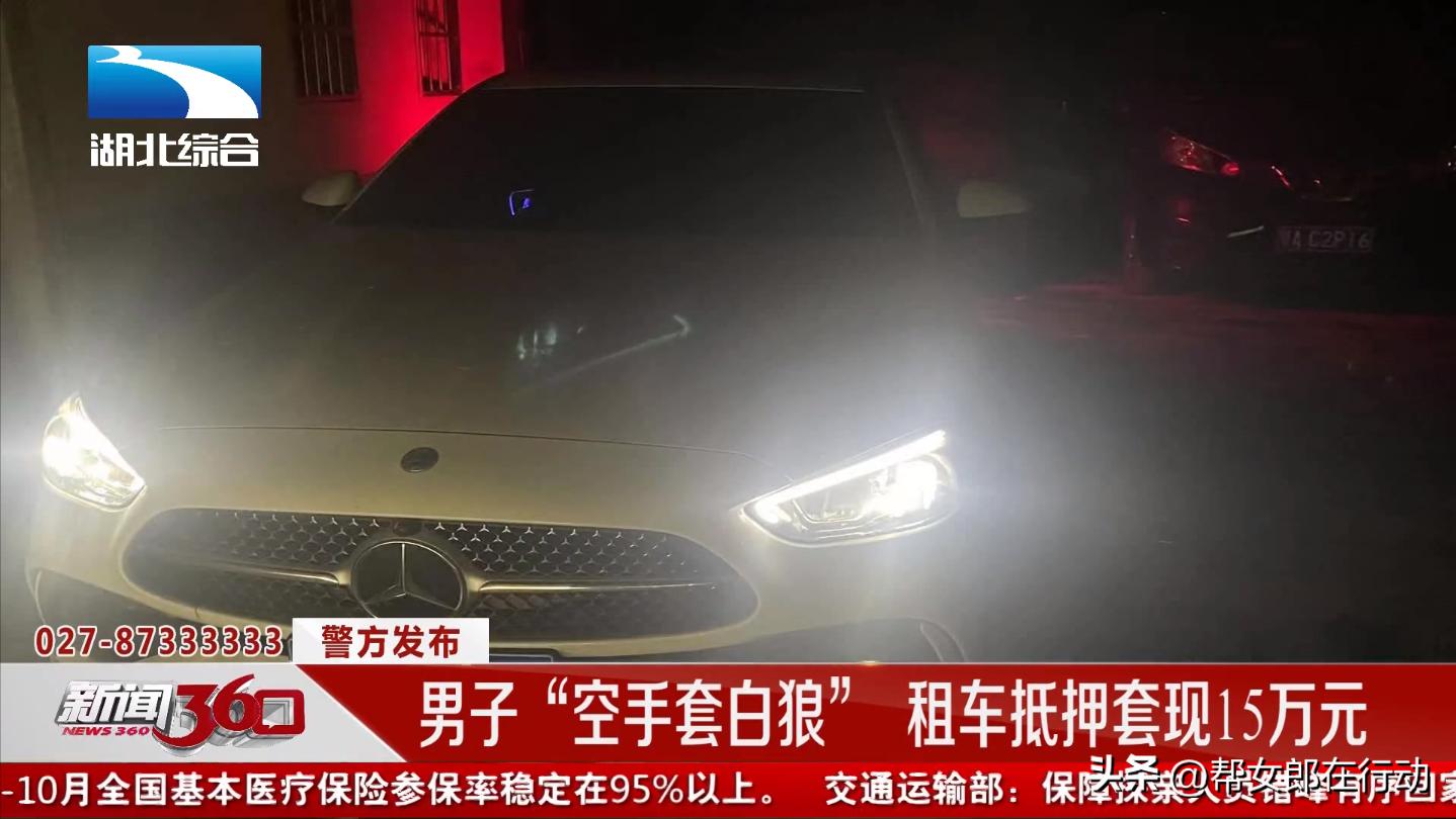 小伙空手套白狼租车抵押,男子空手套白狼诈骗三百多万