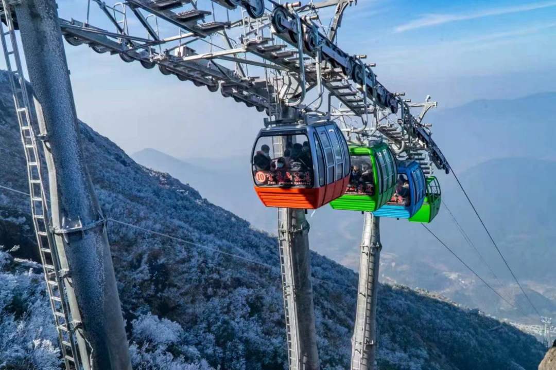 2021连州金子山雾凇观赏时间,广州金子山雾凇