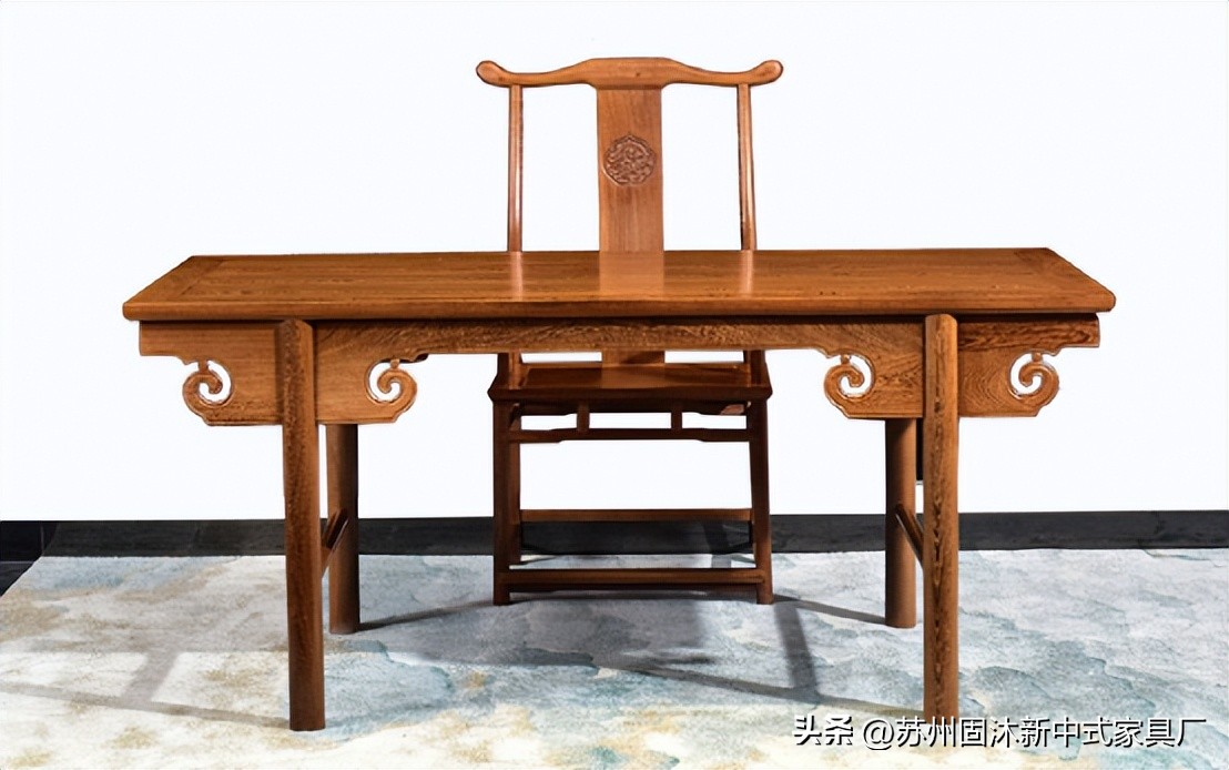 原木家具新中式空间,小户型全套原木家具风格