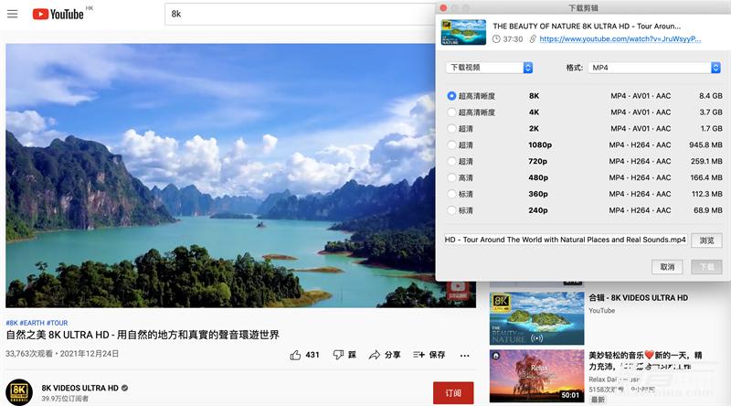 「专题」真的能看8K吗？国内外流媒体视频平台画质大比拼