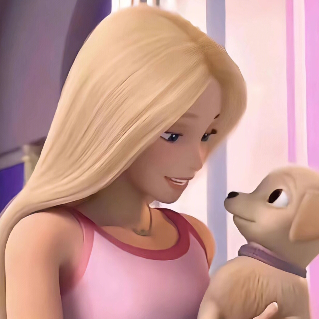 芭比公主头像高质量,芭比公主头像沙雕可保存