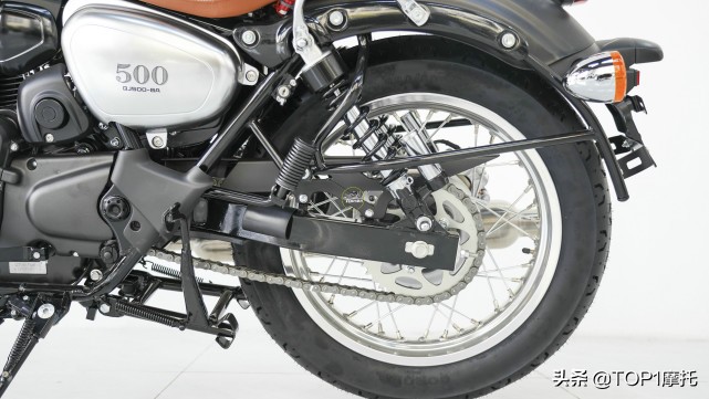 逸500复古测评,两万左右的500cc摩托车复古二手