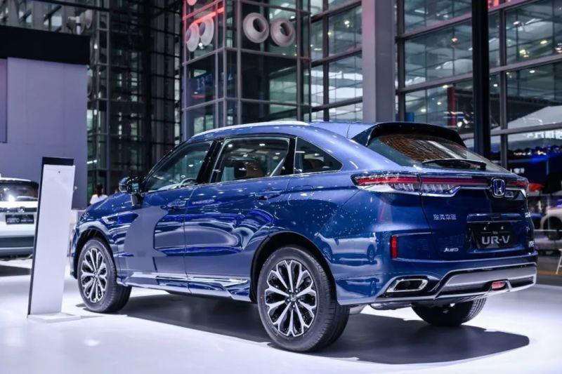 本田ur-v采埃孚9at变速箱,本田ur-v实车亮相