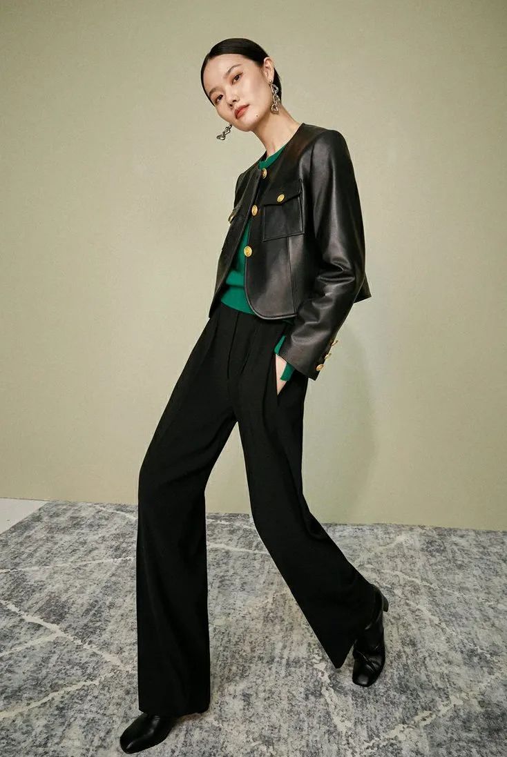 穿长裤显腿长的小白鞋,百搭鞋子秀气显脚小短靴