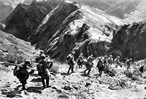 八路军夜间看到一只狼发现有埋伏,八路军遭鬼子追击