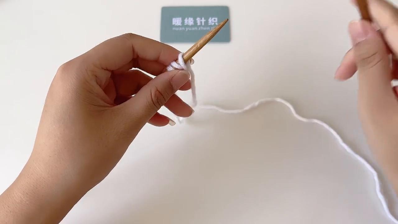 初学者围巾的各种织法视频棒针,编织围巾教程棒针单螺纹围巾