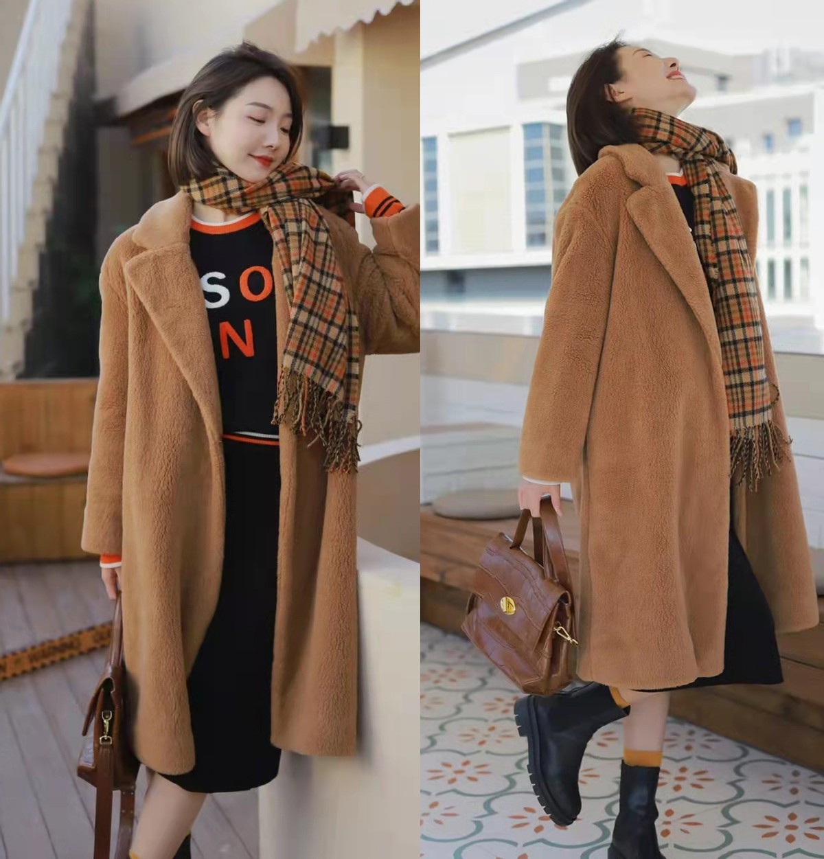 最实用的大衣搭配时髦洋气,60或70岁女性适合穿什么颜色大衣