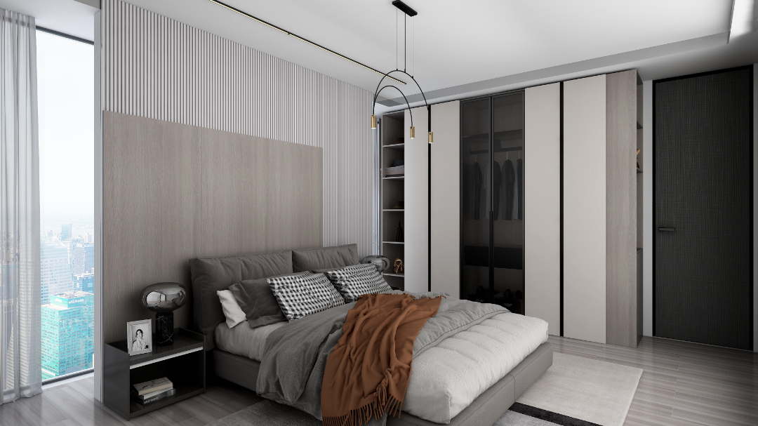 一门到顶和分体柜哪个好看,做一门到顶的柜好不好