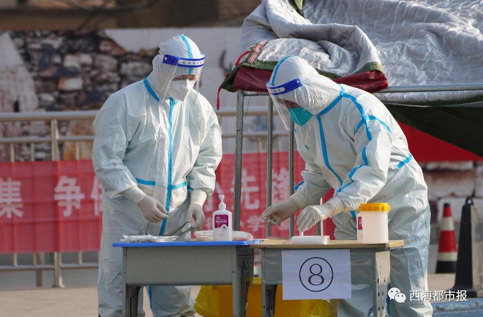 图集|今早的西宁城！有序有爱有速度...