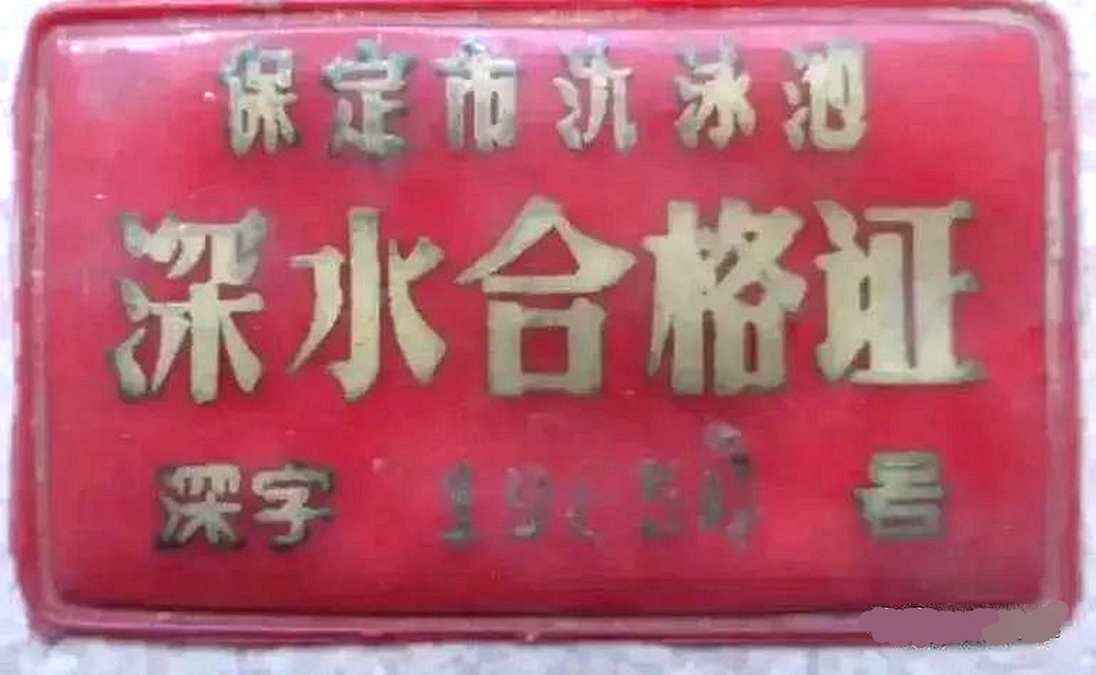 保定五中9：响应号召八中门前游泳，考入深池就靠蛙泳一姿