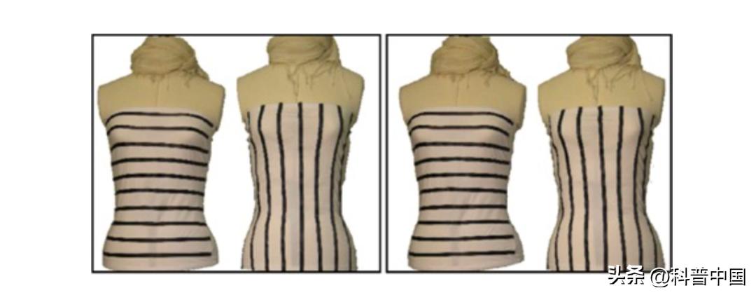 竖条纹怎样穿显瘦,胖人穿横条纹还是竖条纹显瘦