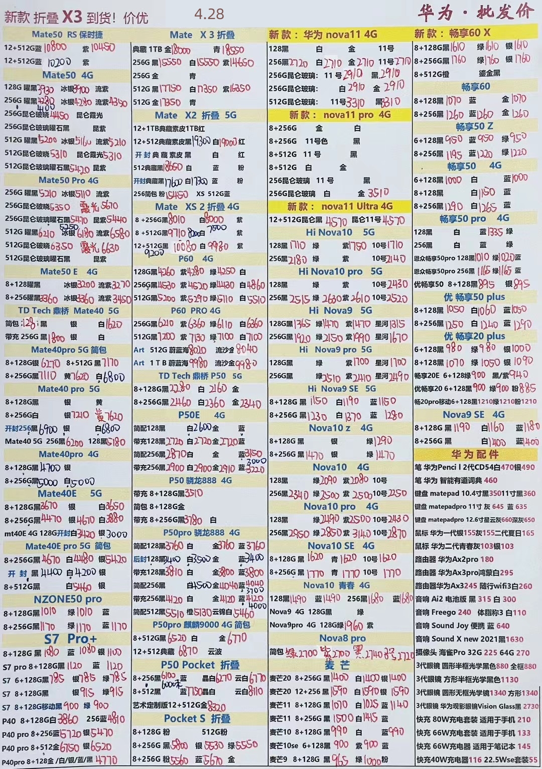 华强北2021年8月18日手机批发报价,华强北手机批发一手货源报价清单