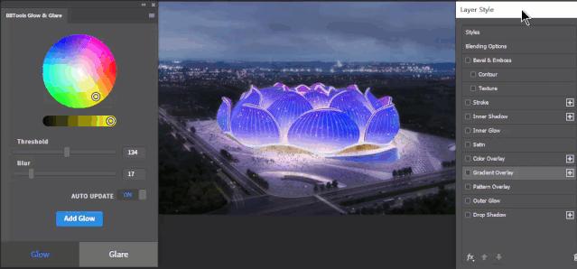 ps神仙特效,ps一键光效插件使用方法