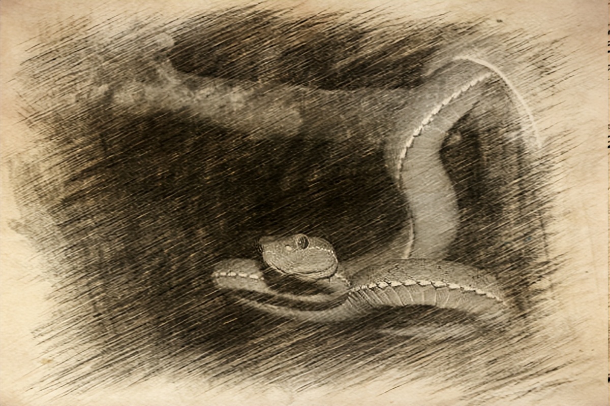 男子在电瓶车上发现一条小青蛇,男子凌晨玩蛇被人咬