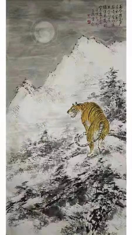 西子畔文学社0118期，酒入苍穹万事空，冰天雪地醉云松