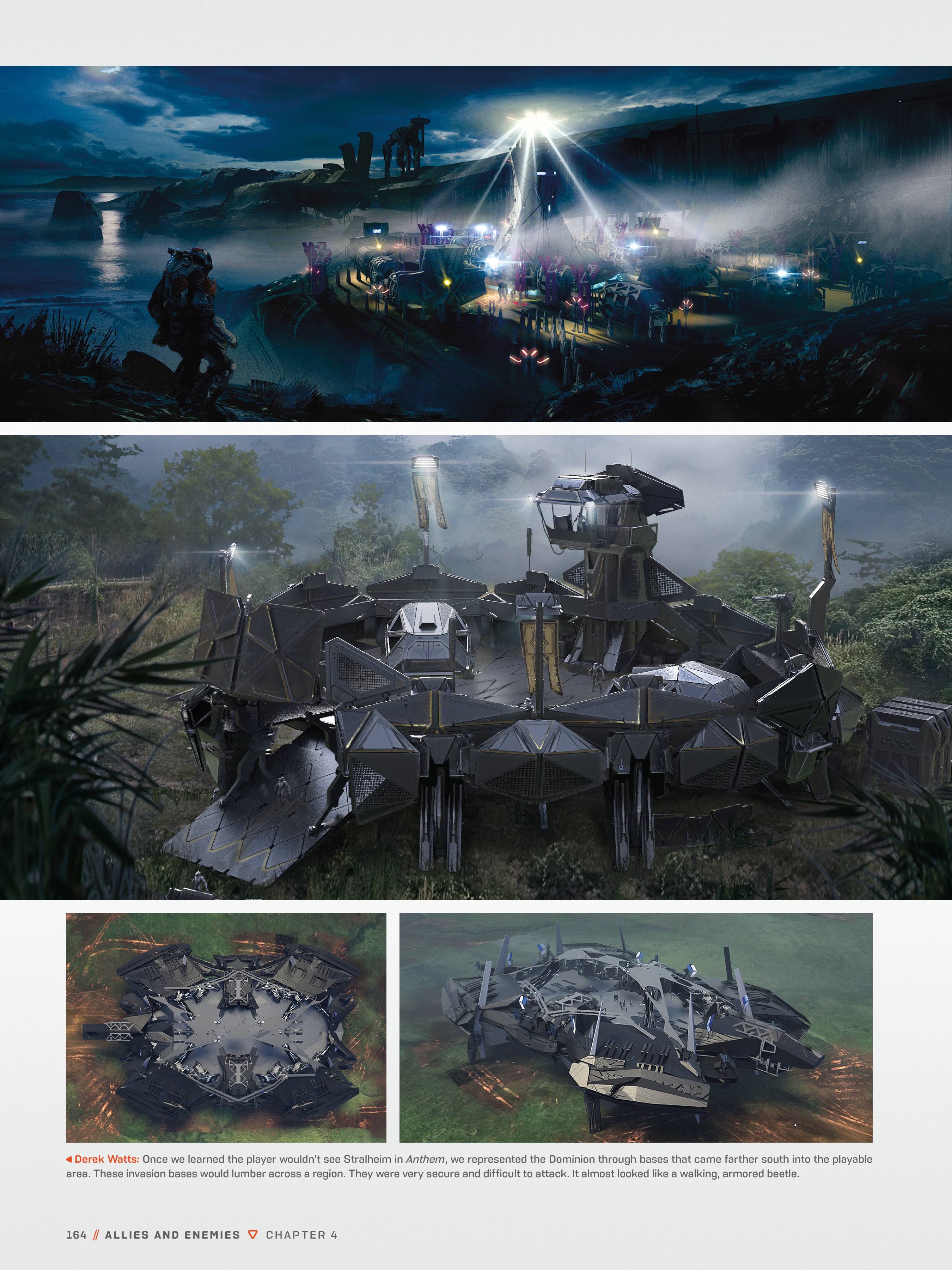 科幻怪与机械战甲的圣歌｜游戏TheArtofAnthem官方艺术设定集