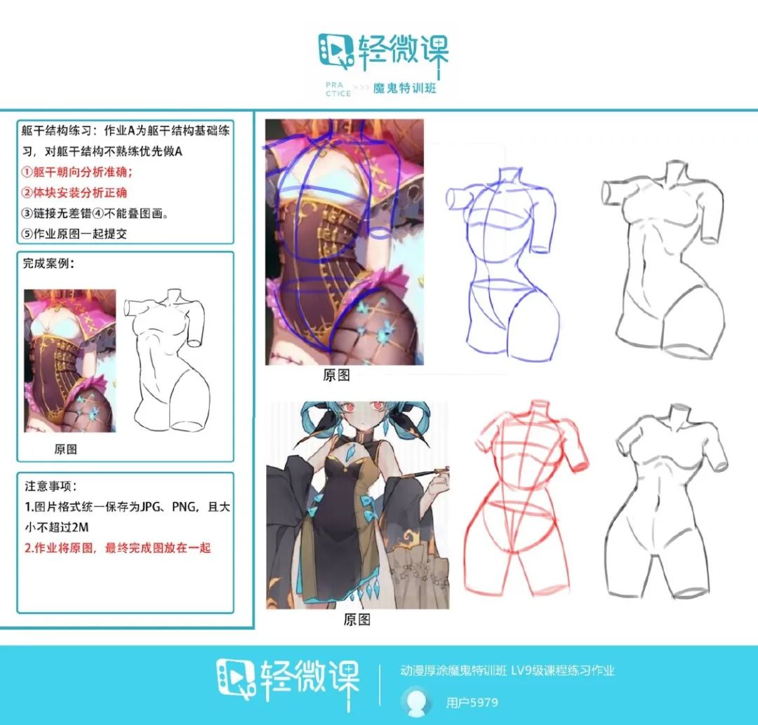 新手人体结构练习素材,人体造型练习