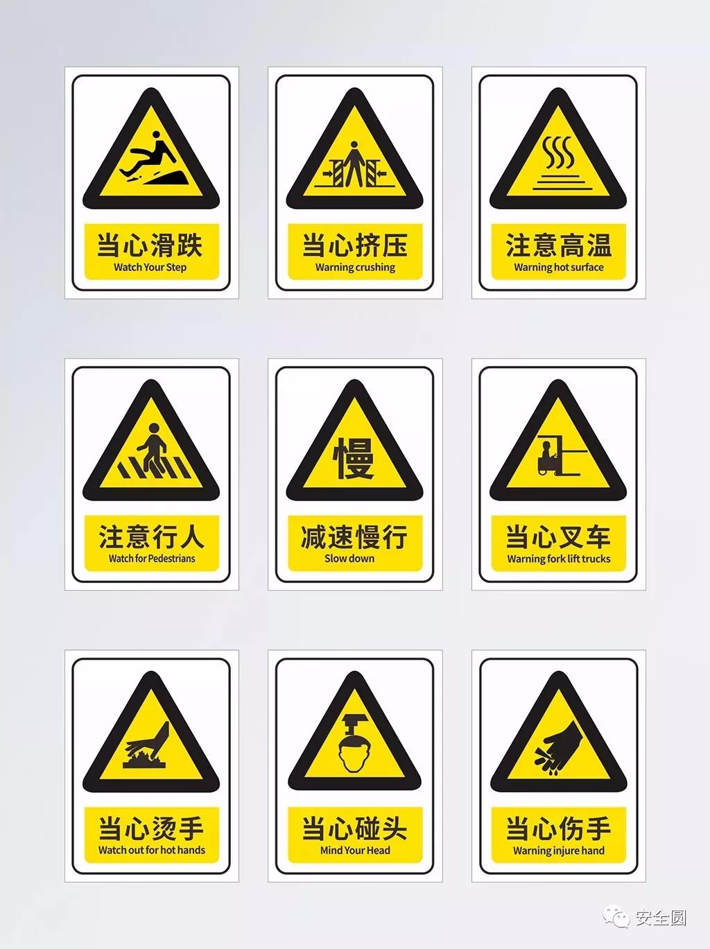 工地安全标识牌尺寸国家标准,机械设备安全标识牌和操作规程
