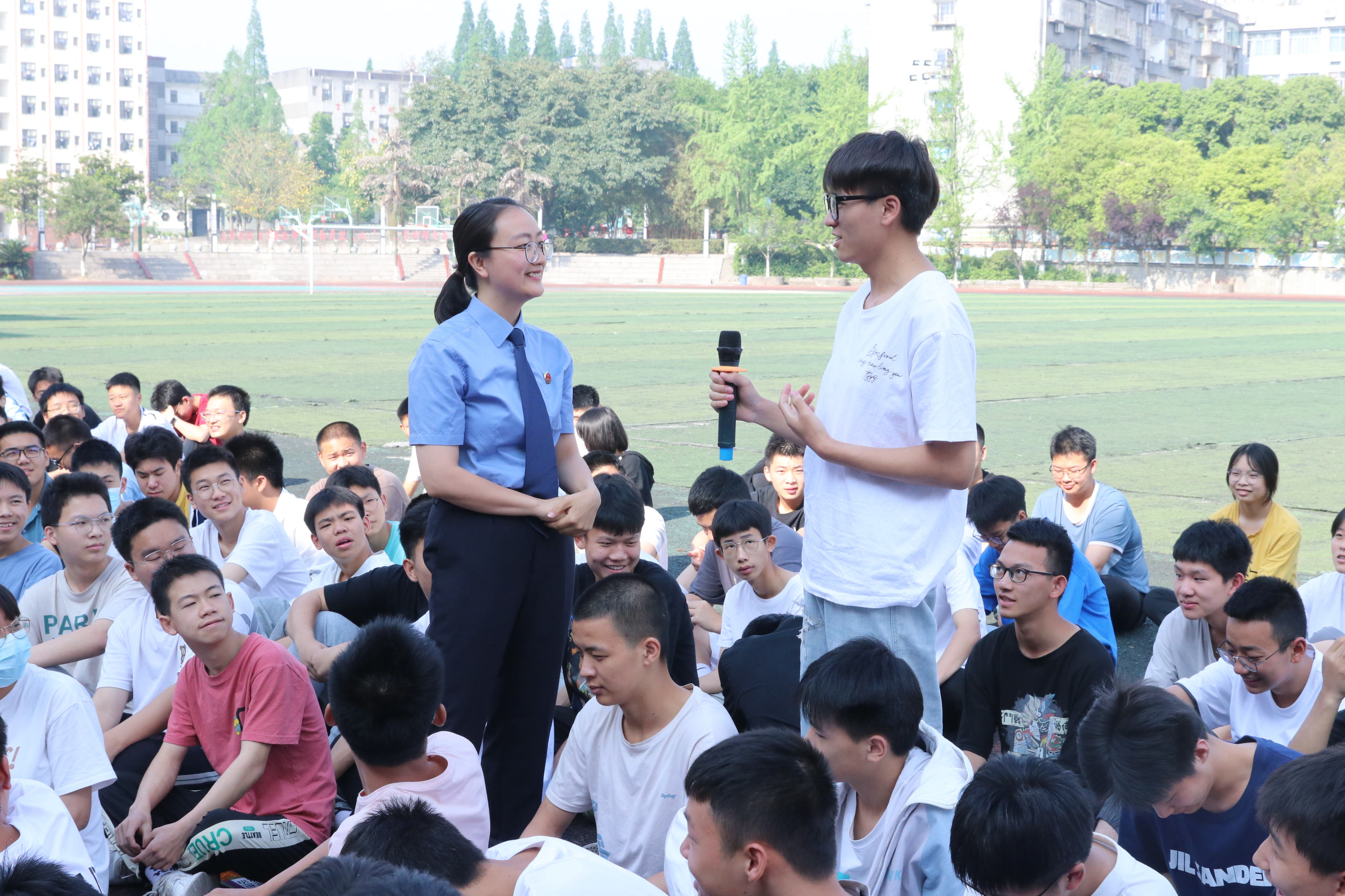 法治护航青少年成长,泸州市江阳区法治护航