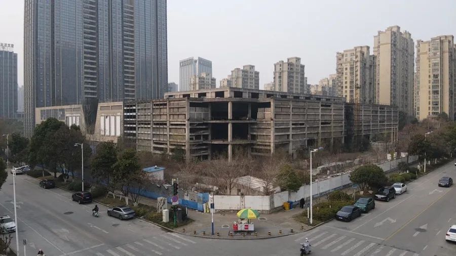 合肥政务区烂尾商场,商业中心烂尾事件