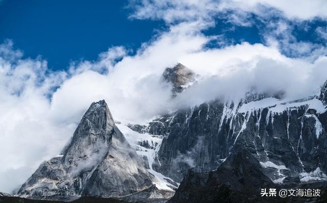 白雪皑皑的雪峰之巅，魂牵梦绕的世外之境