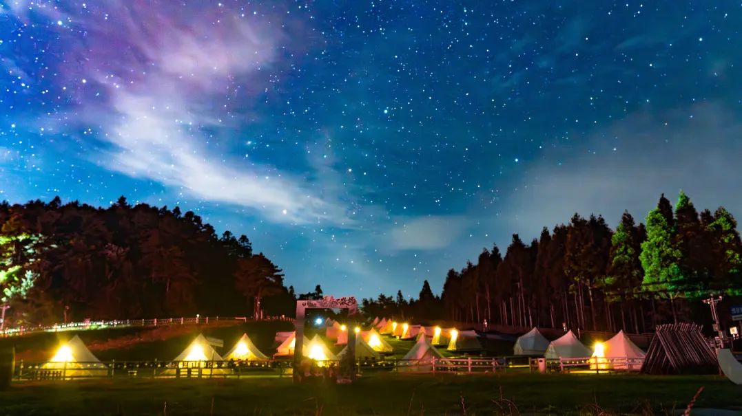 明月山景区轻奢户外露营地,明月山轻奢露营攻略