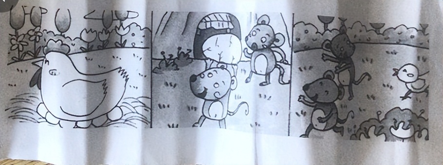 二年级期末复习看图写话最后一篇,期末看图写话一年级