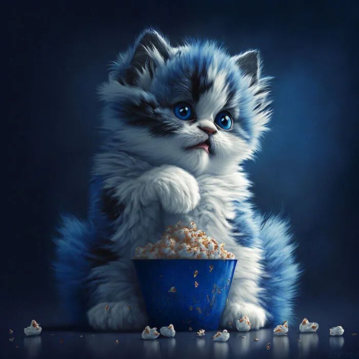 ai绘画萌宠猫爆款,ai绘画猫咪拟人教程