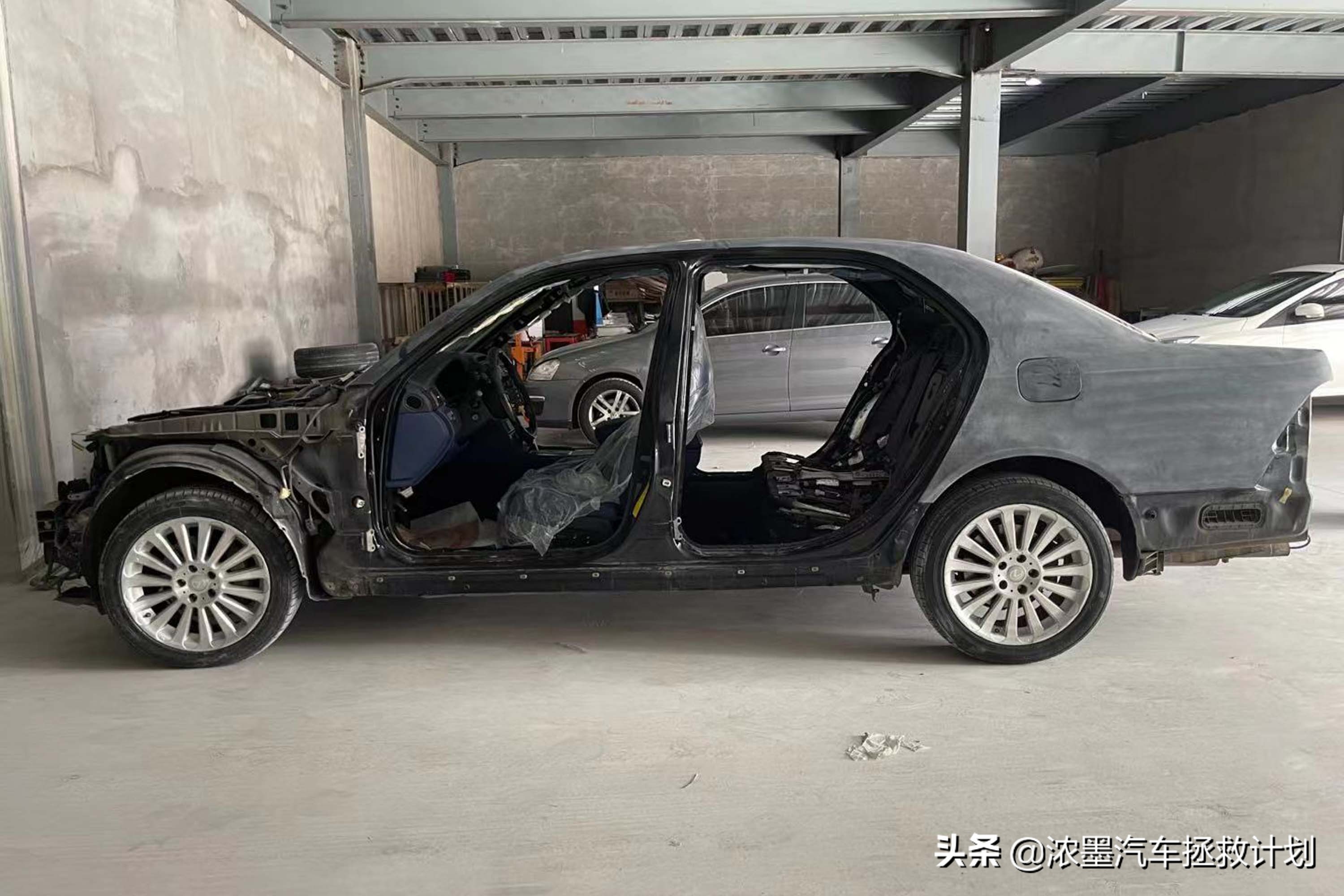 05款雷克萨斯ls430翻新修复,雷克萨斯ls430深度翻新解析