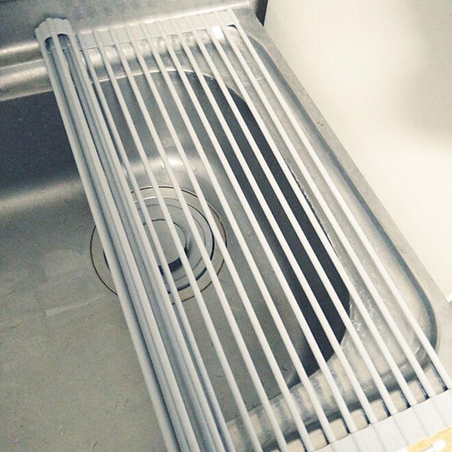 厨房过滤食物残渣沥水篮,厨房沥水碗篮放哪里