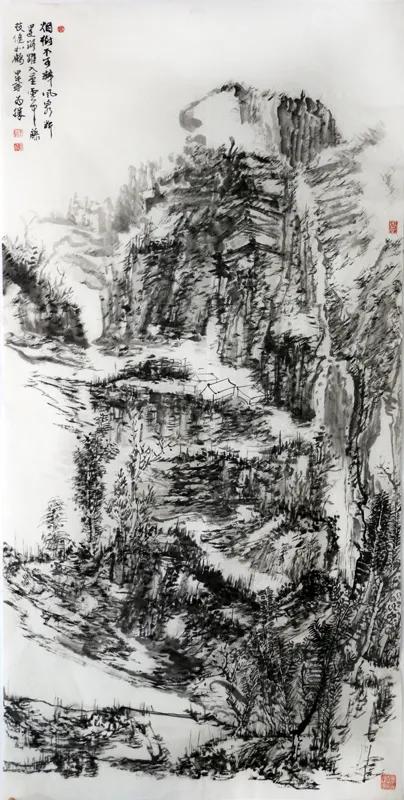 自家丘壑以古开今——著名画家汪为胜先生山水美学观浅谈