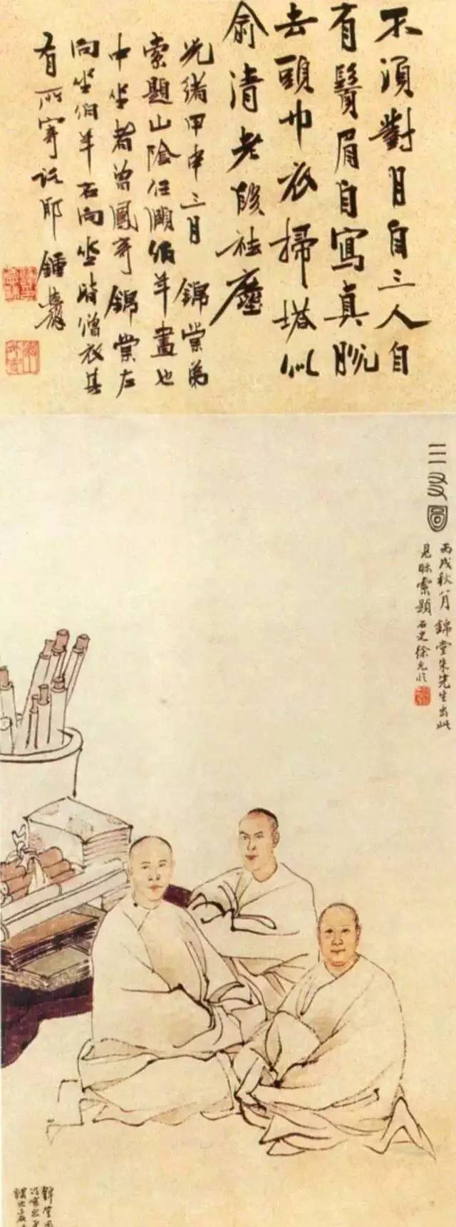中国历代名画鉴赏图文,100幅历代名画欣赏