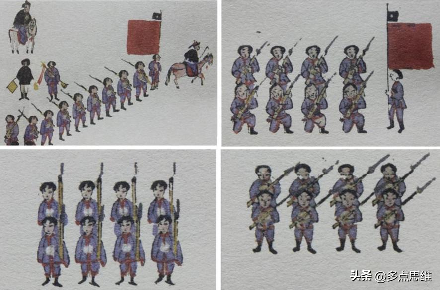 晚清新军军装变化,19世纪晚清时期清军军服变化