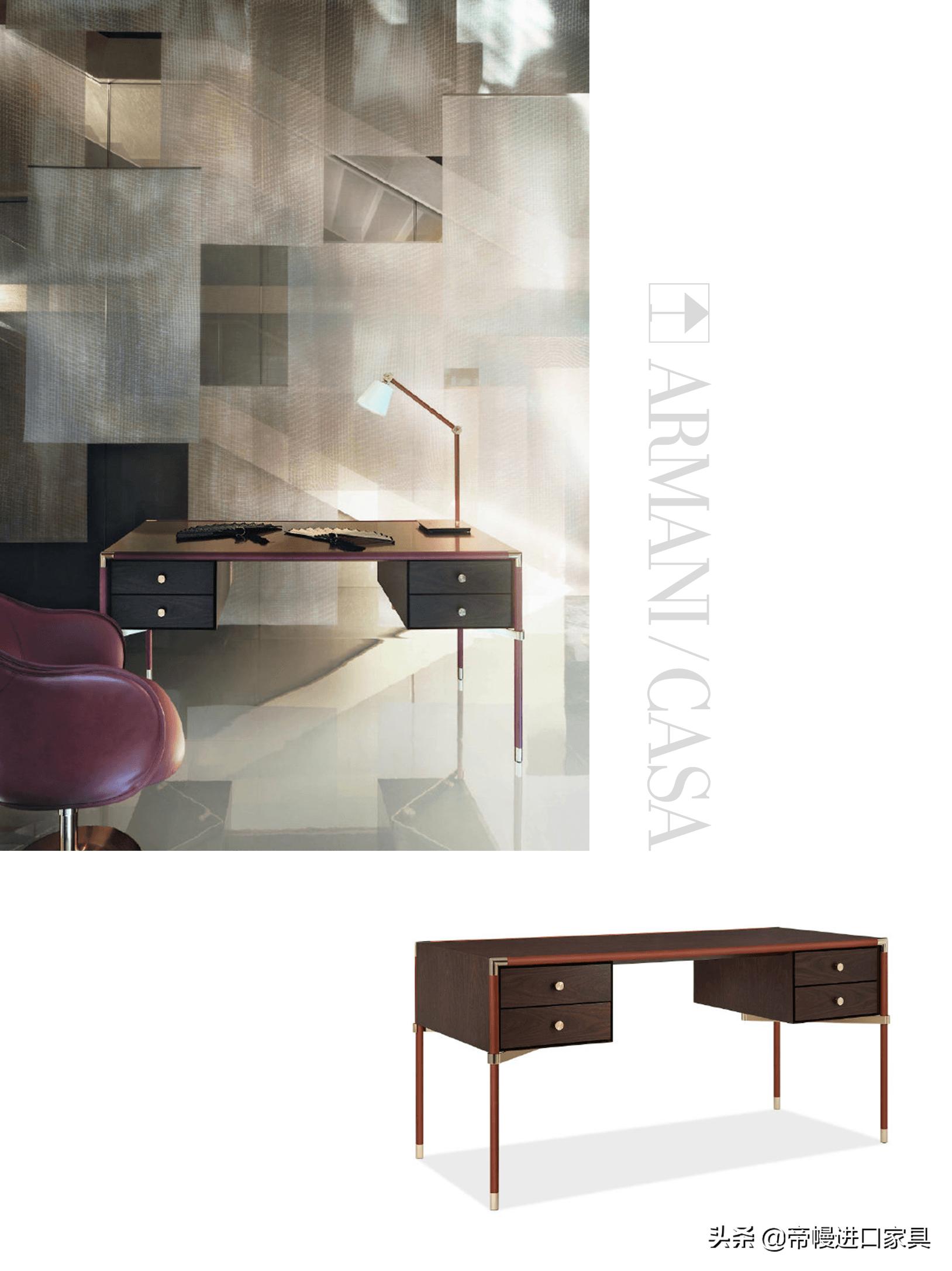 居家办公必备的办公桌图片大全！进口办公桌一览