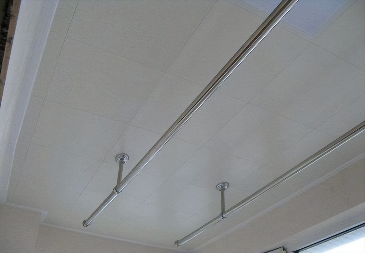 阳台吊顶还能装升降晾衣架吗,阳台吊顶可以安装升降晾衣架吗