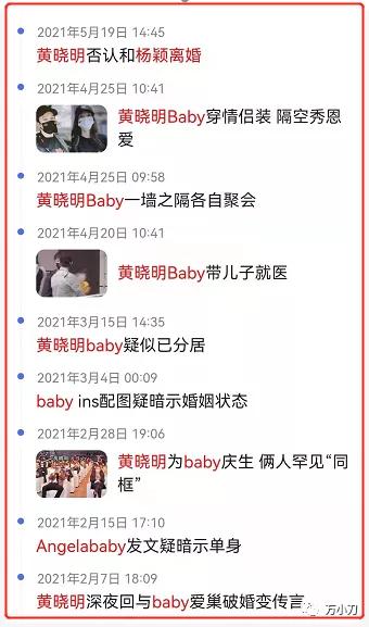 万小刀：黄晓明和Angelababy的瓜