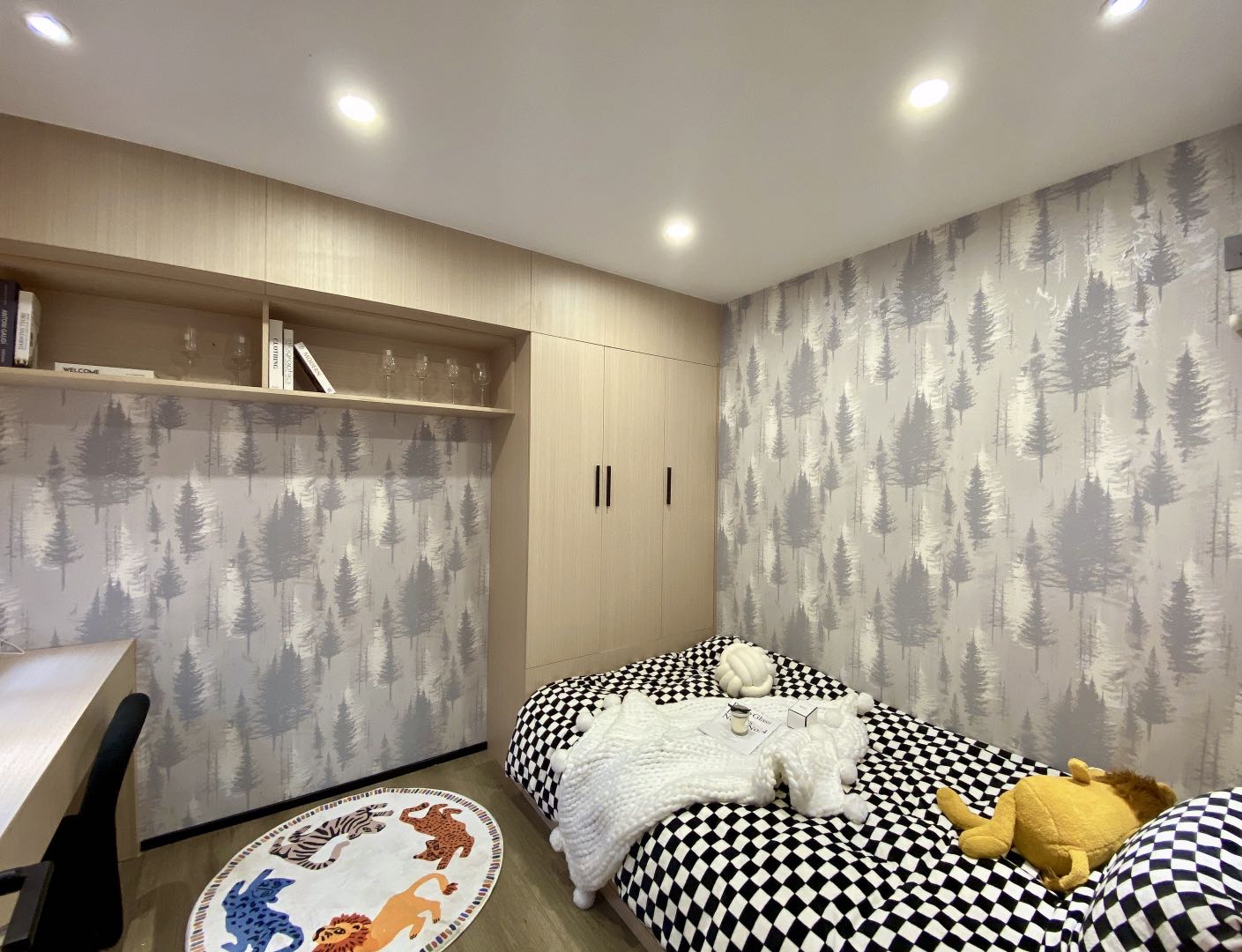 现代简约灰色系的房间搭配什么,轻奢风格全屋搭配高级灰117平