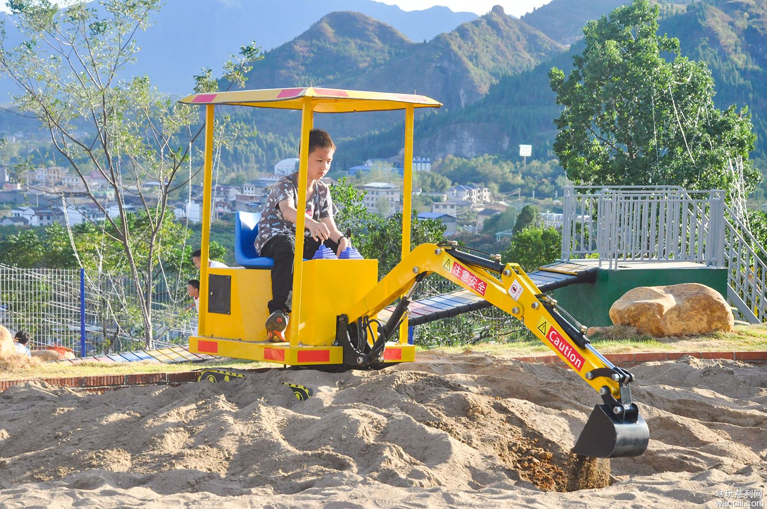 张家界万福温泉游玩图片,万福温泉欢乐谷处处是风景