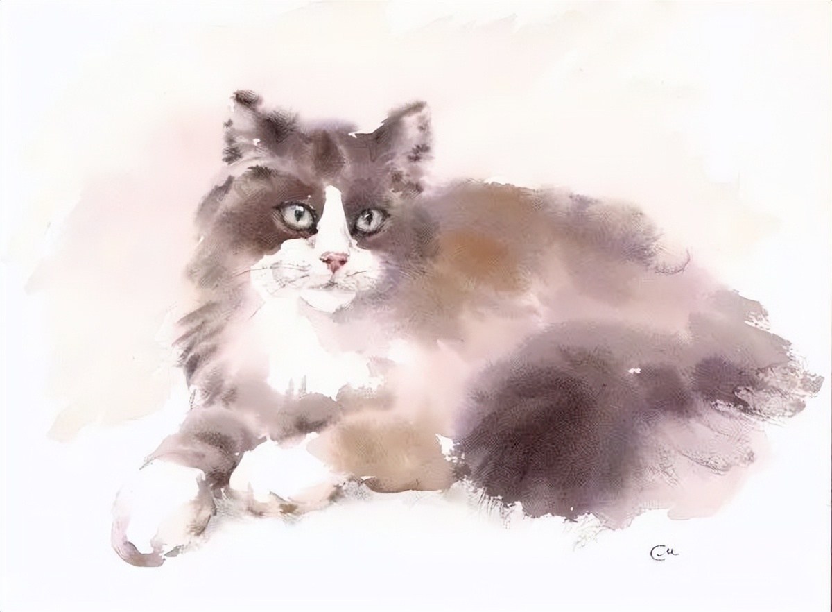 固体水彩绘画教程简单,水彩人物绘画简单