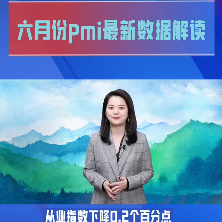 一图看懂6月pmi数据,解读四月份PMI数据