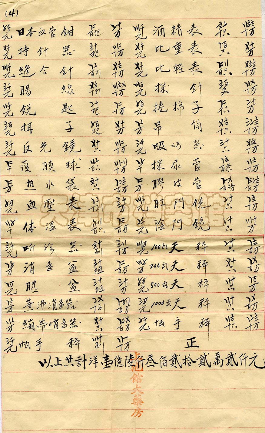 天津上池馆大药房支持抗战的故事