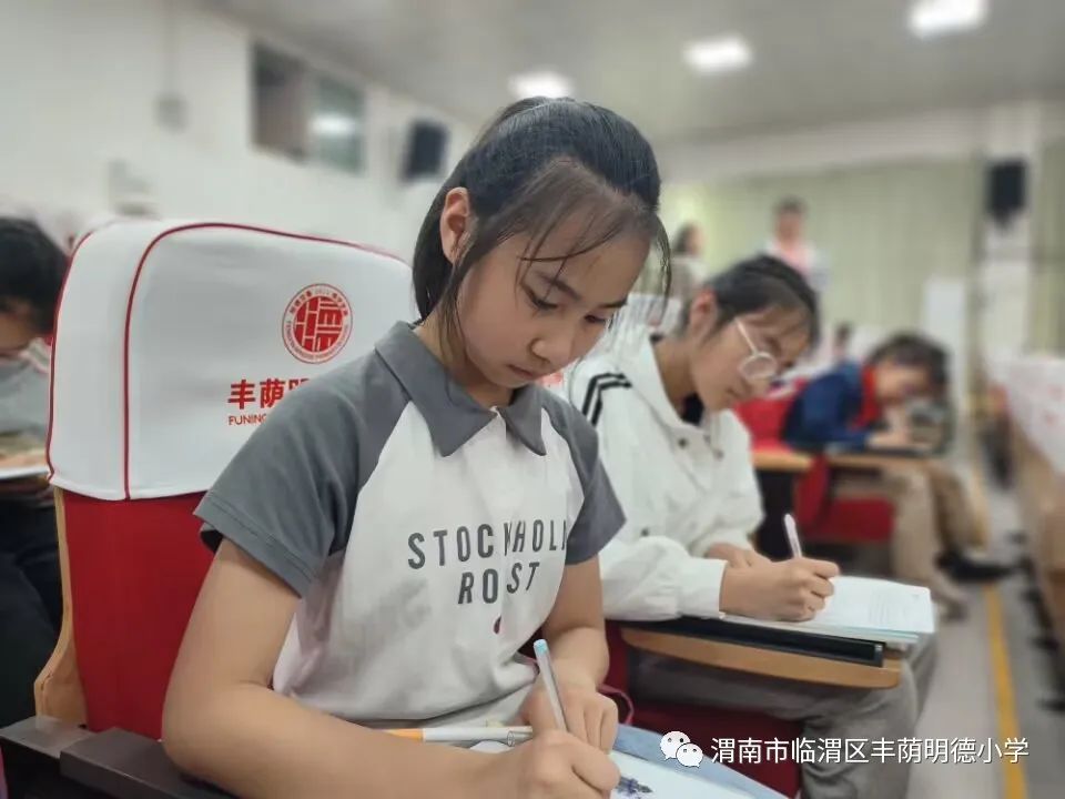 纸上风光正好真情笔端流淌——丰荫明德小学第二十届作文竞赛活动侧记