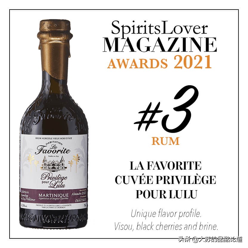 十大最畅销朗姆酒品牌,2021十大朗姆酒