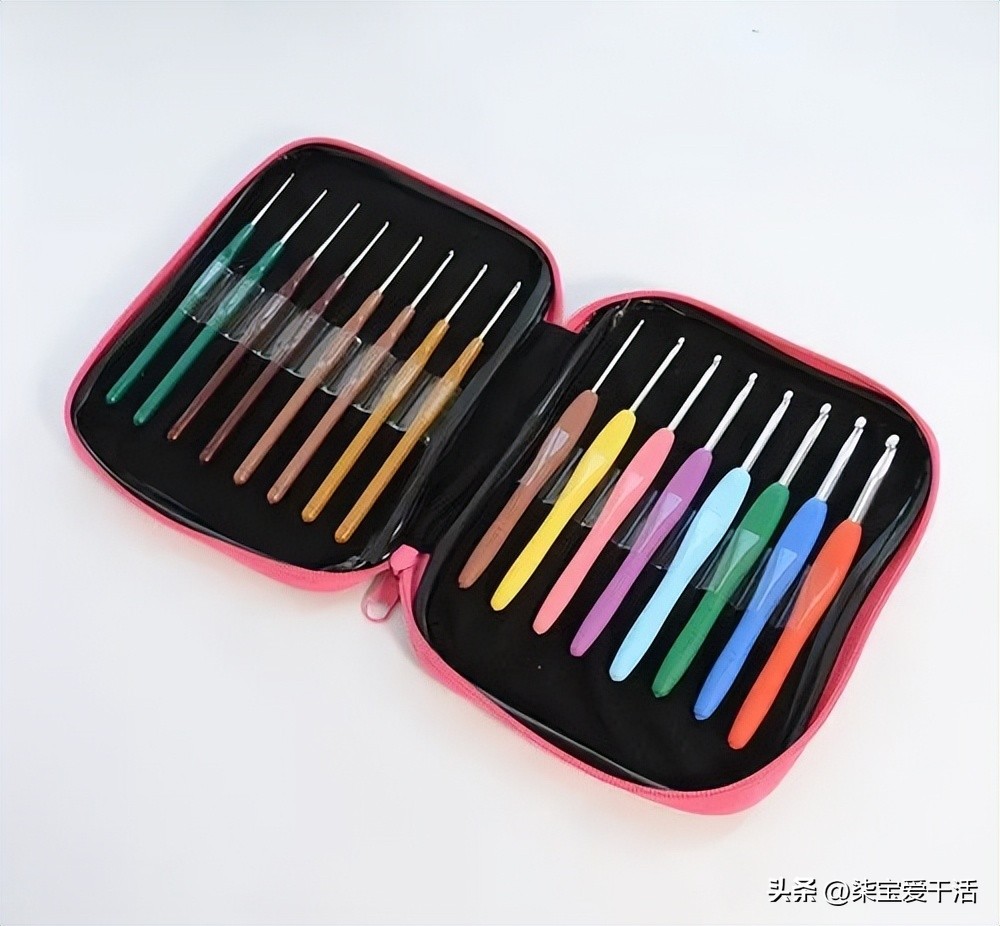 钩针新手应该买哪种型号,零基础钩针入门应该先学钩什么