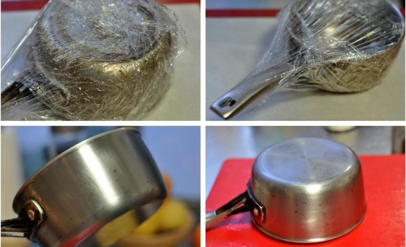 锅底糊了洗不掉怎么办,糊了的锅底没有钢丝球怎么洗