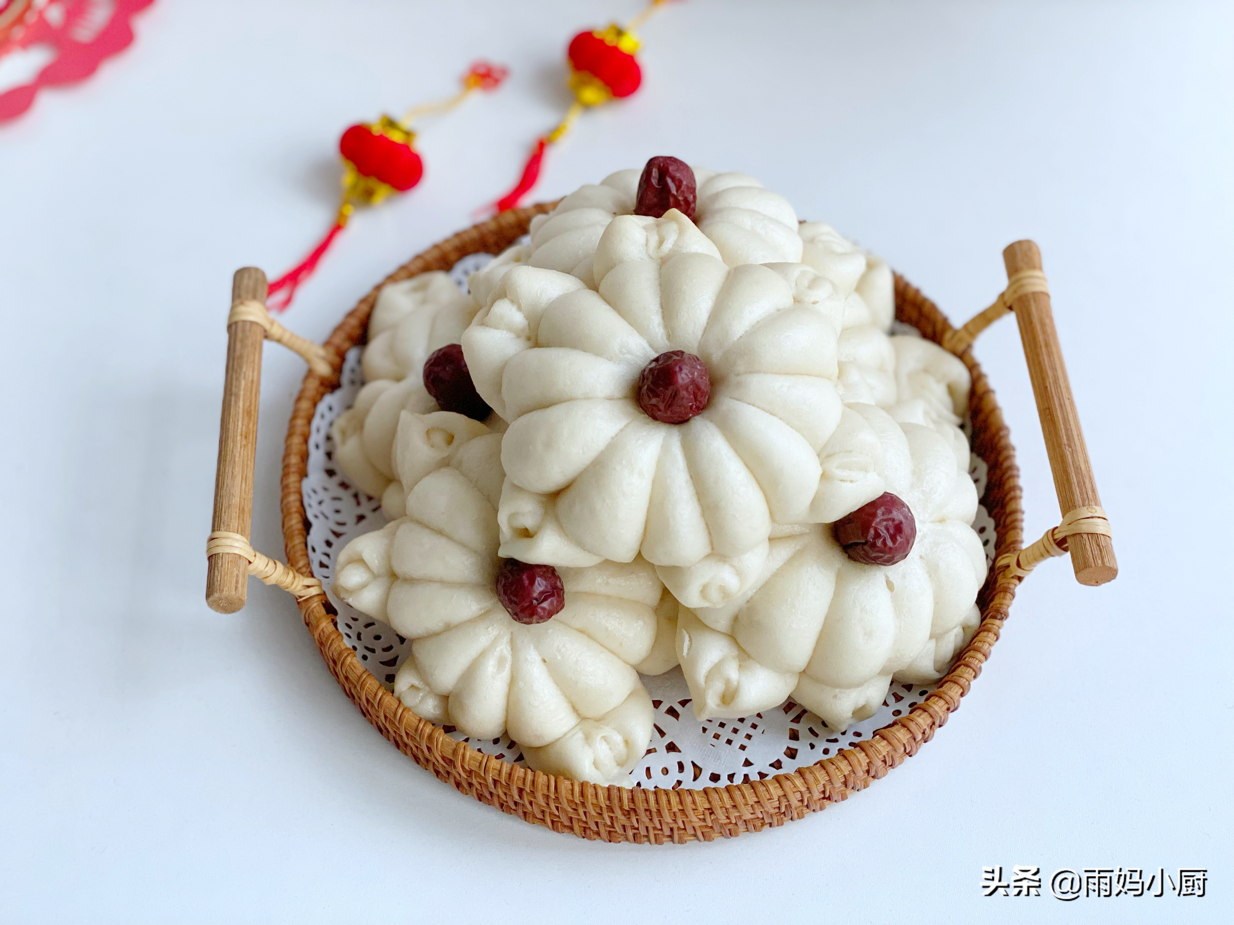 枣花馍馍简单做法,河南枣花馍馍的几种简单做法